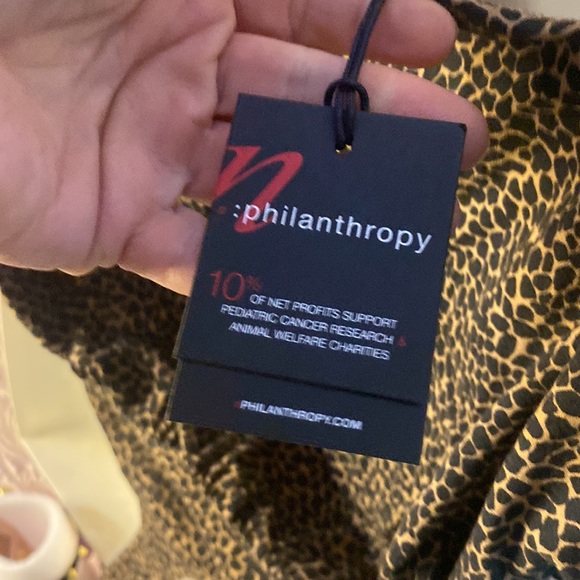 Women’s n:Philanthropy’s peppermint leopard print, bodysuit sugar cheetah - Picture 16 of 17